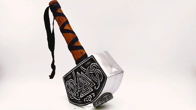 Amazon.com: 5MOONSUN5's Thor Hammer Metal Mjolnir with Attractive